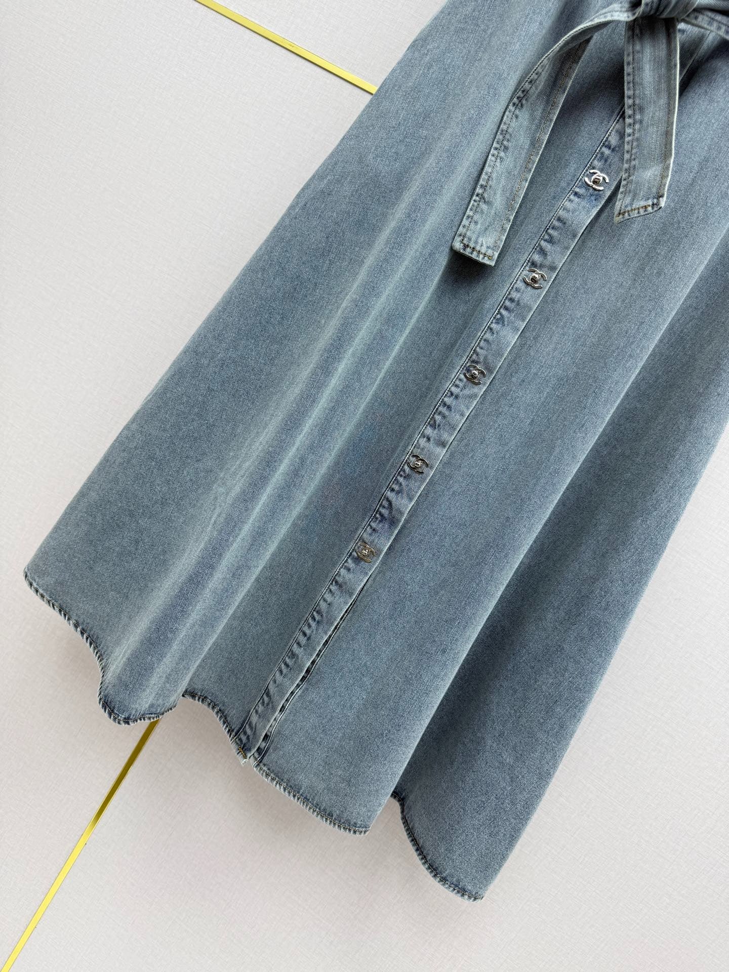 Chanel 2026 Trousers Jean Light Blue Cotton 401621