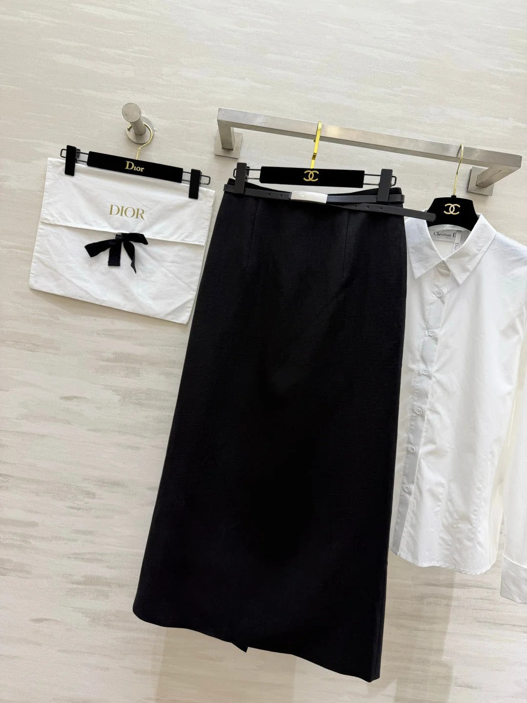 Dior 2026 Set White mix Black Cotton 412058