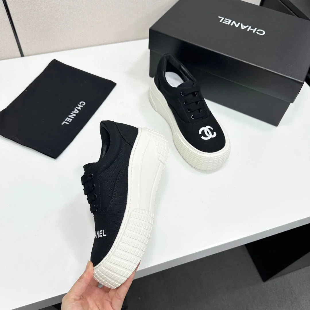 Chanel 2026 Platform Sneakers Fabric 985831