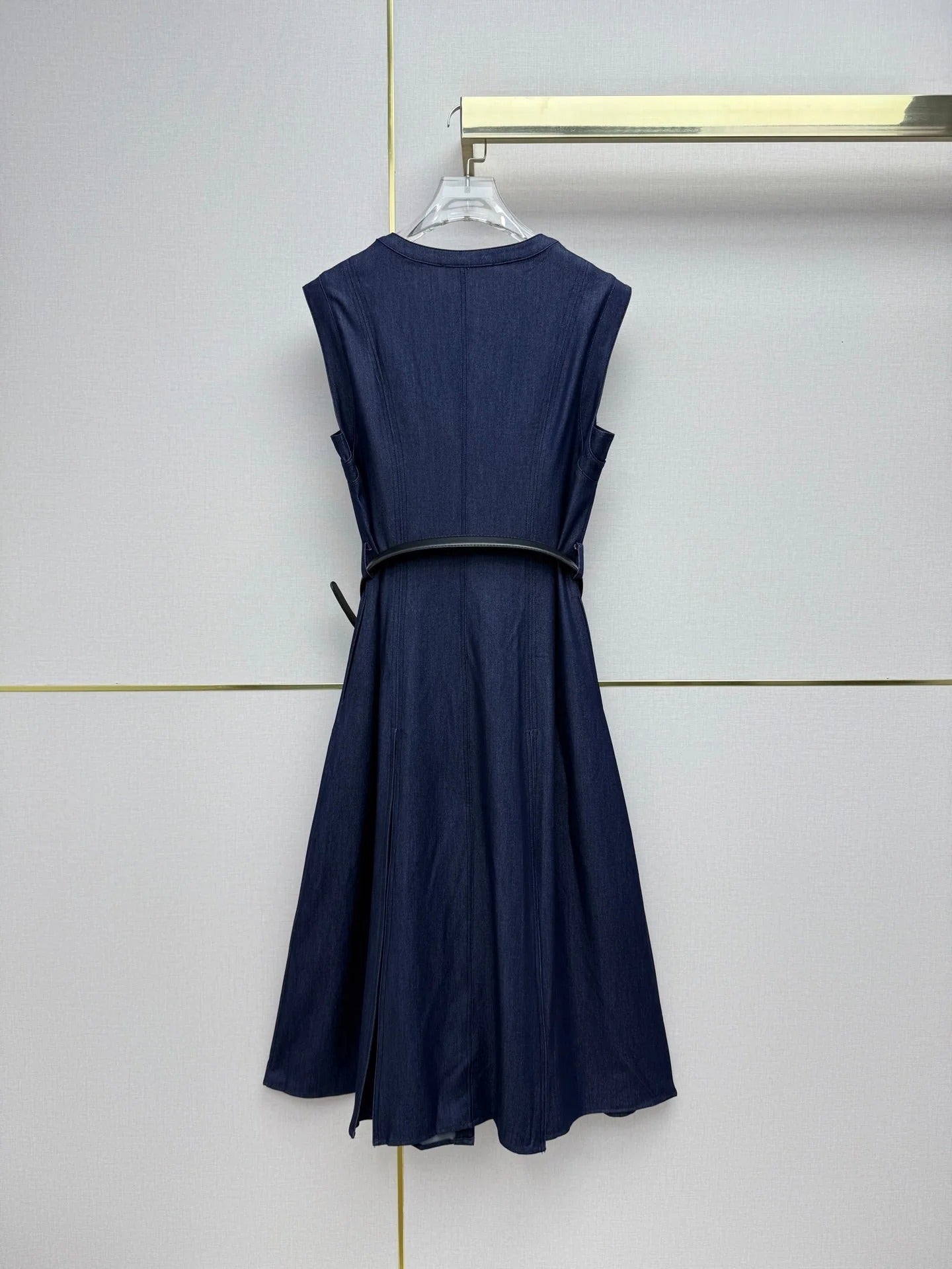 Dior 2026 V-Neck Dress Demin 396880