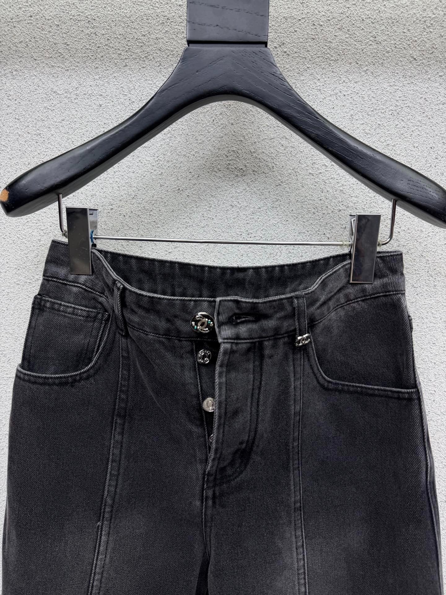 Chanel 2026 Wide-Leg Jeans Cotton 398343