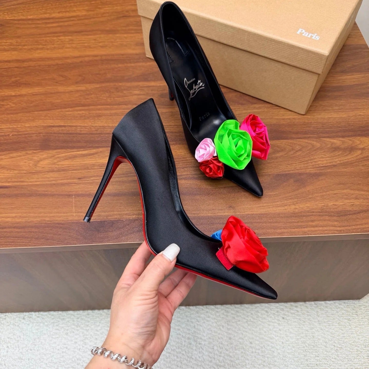 CL 2026 Mere Lachaise Pump Silk Leather 870852