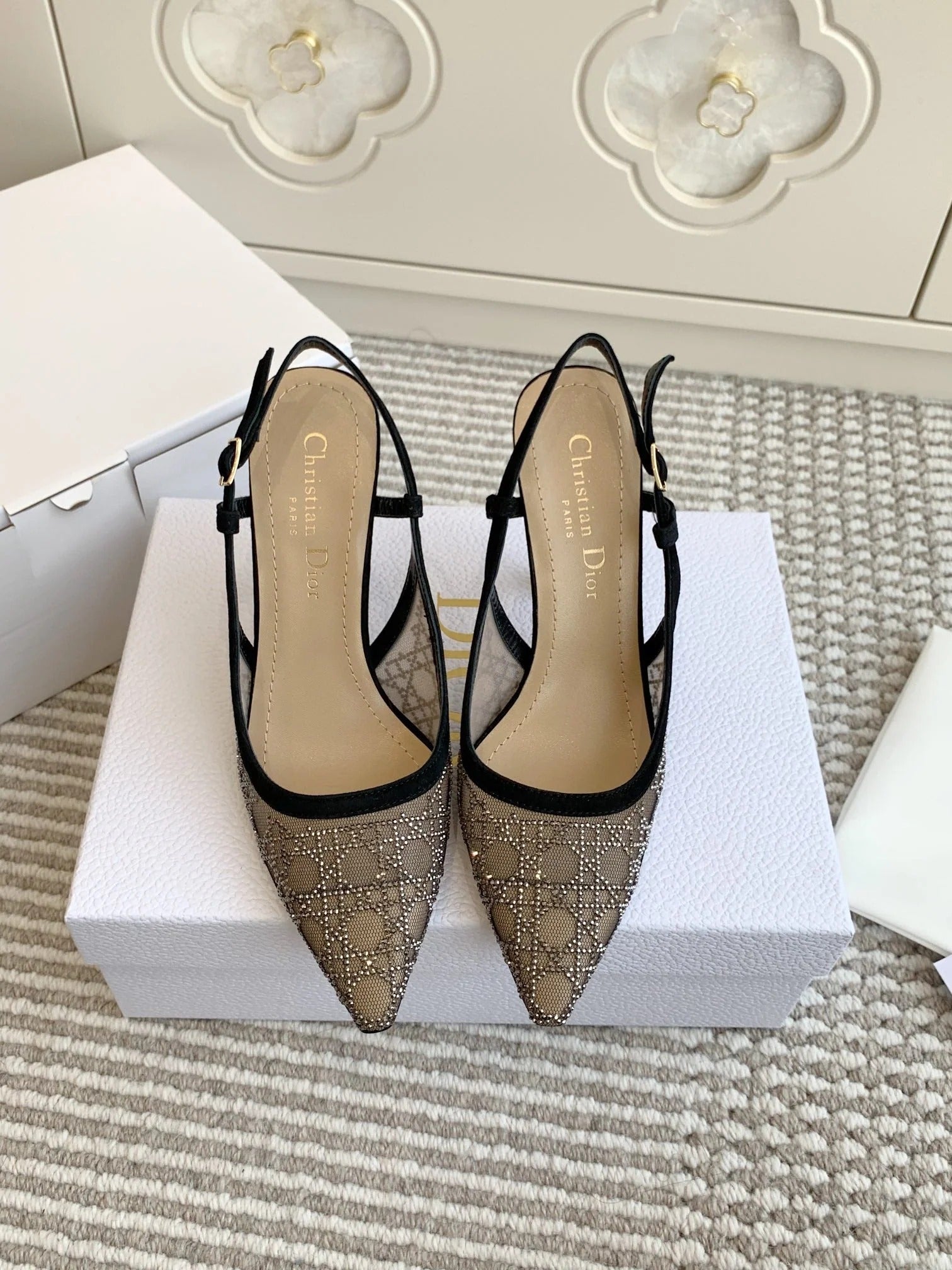 Dior 2026 Slingback Pump Mesh 884753