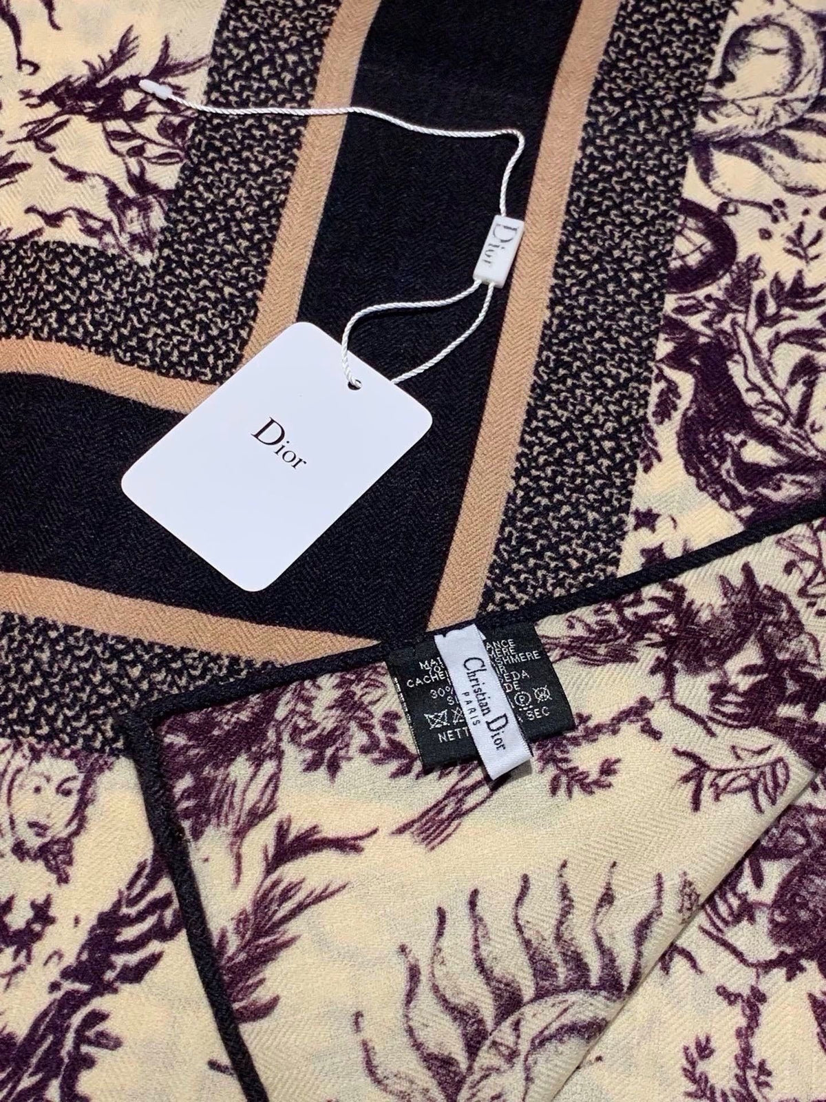 Dior 2026 Scarf 135cm Silk And Cashmere 212156