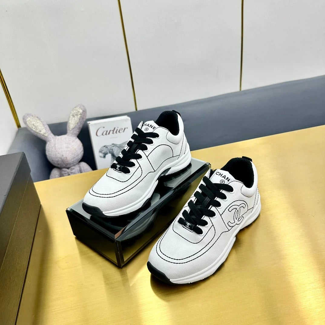 Chanel 2026 CC Logo Sneakers Fabric 986968