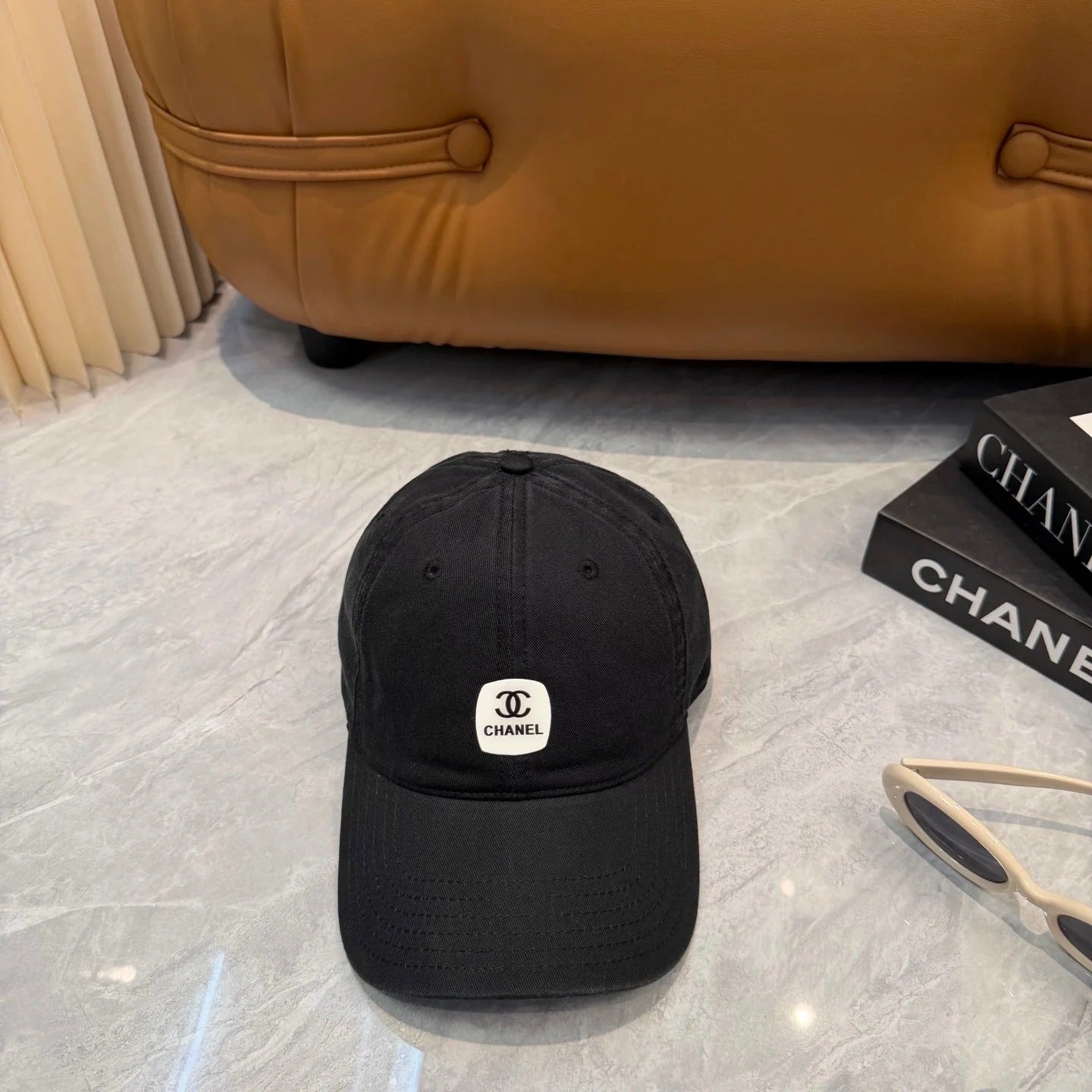 Chanel Baseball Cap with Logo 425715