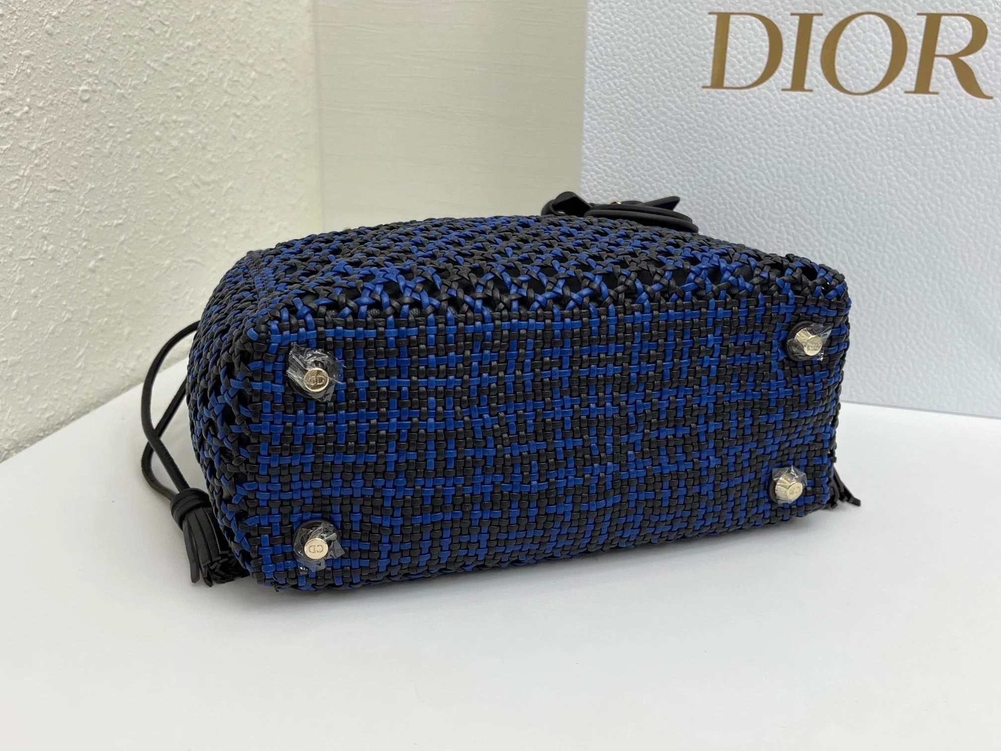 Dior 2026 Woven Bag 24cm Lambskin