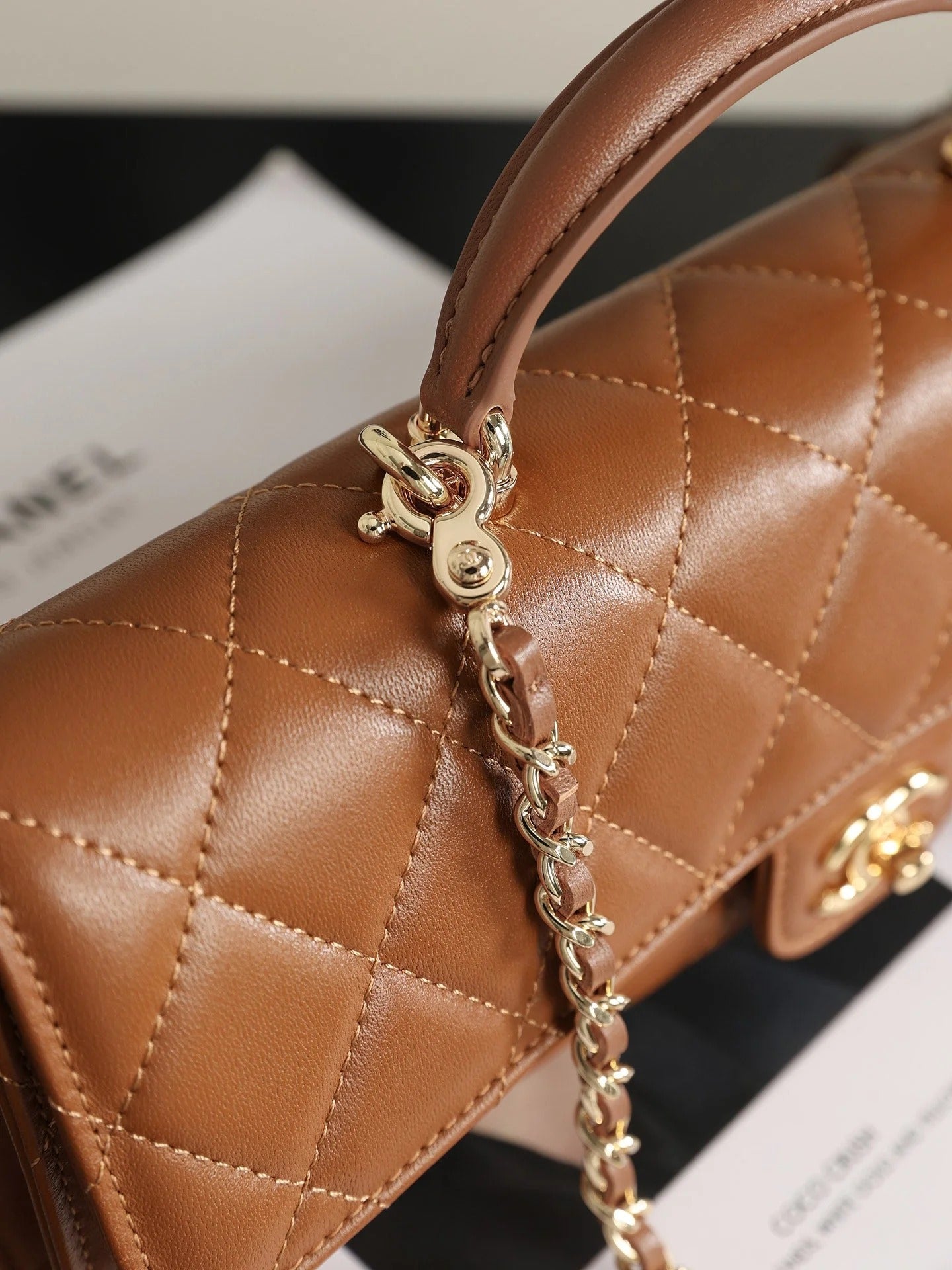 Chanel 2026 Classic Top Handle Bag 25cm Calfskin