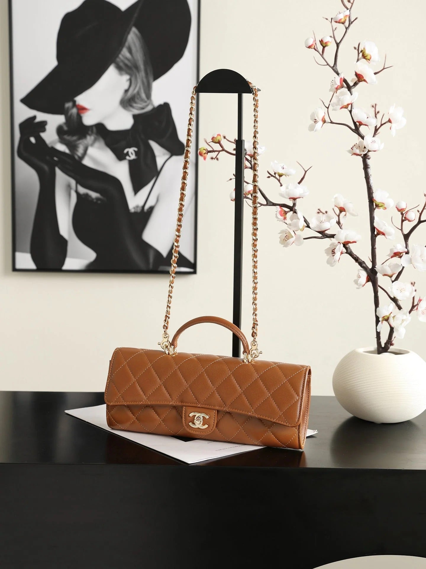 Chanel 2026 Classic Top Handle Bag 25cm Calfskin