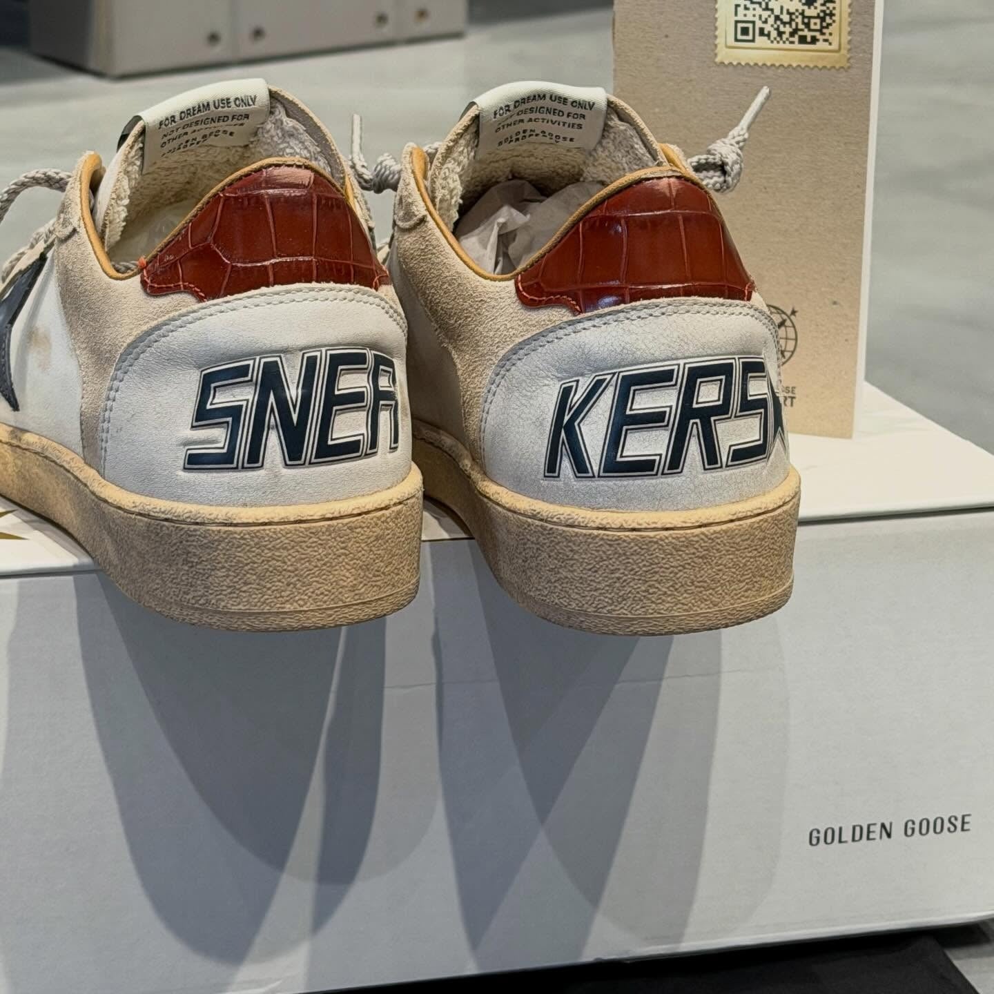 Golden Goose 26s Ball Star Sneakers Multicolor Leather Suede