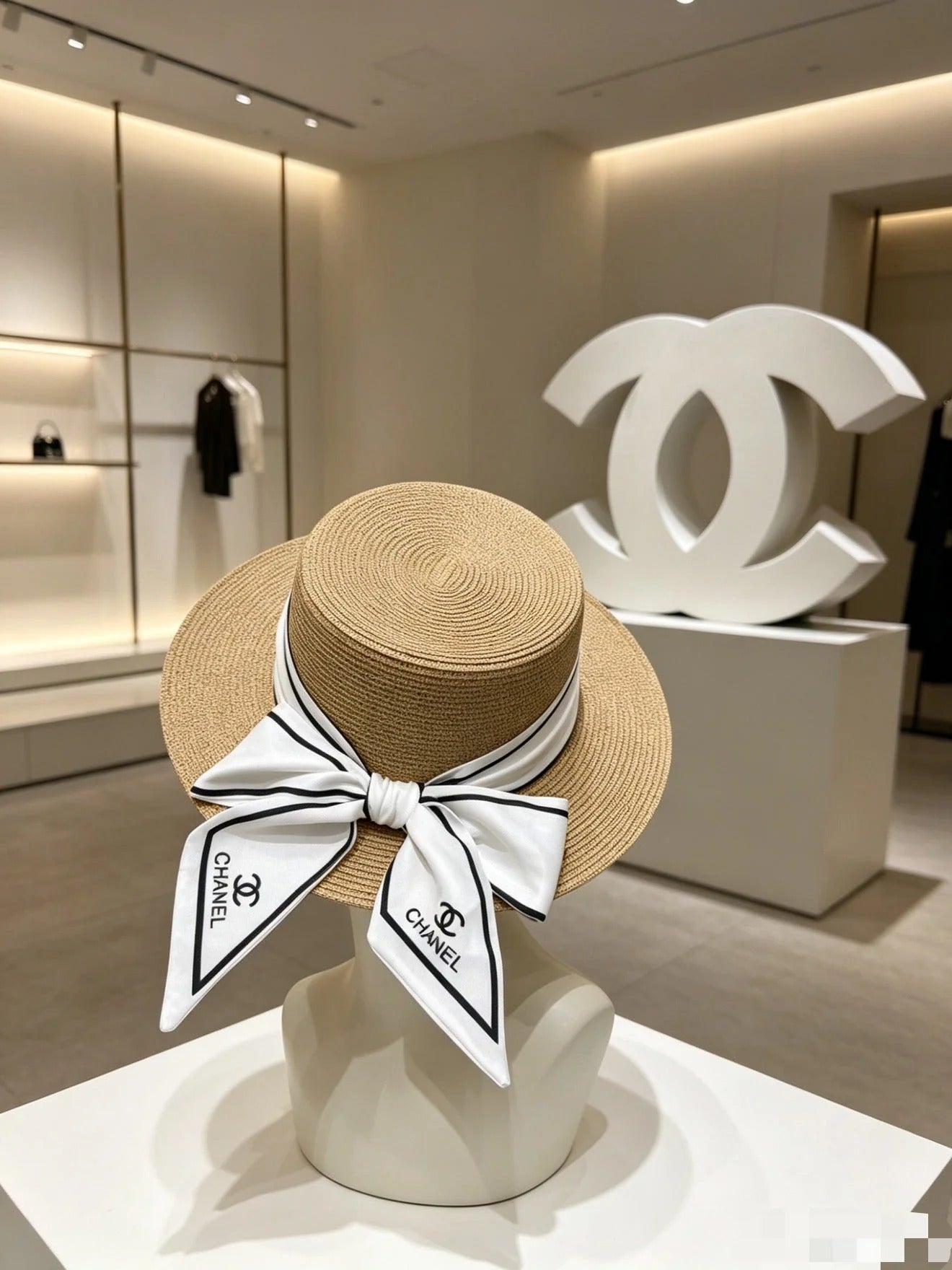 Chanel Straw Hat 380742