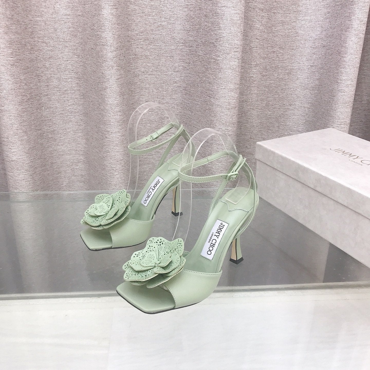 Jimmy Choo 2026 Mimmi Sandals 85mm Sheepskin 910775