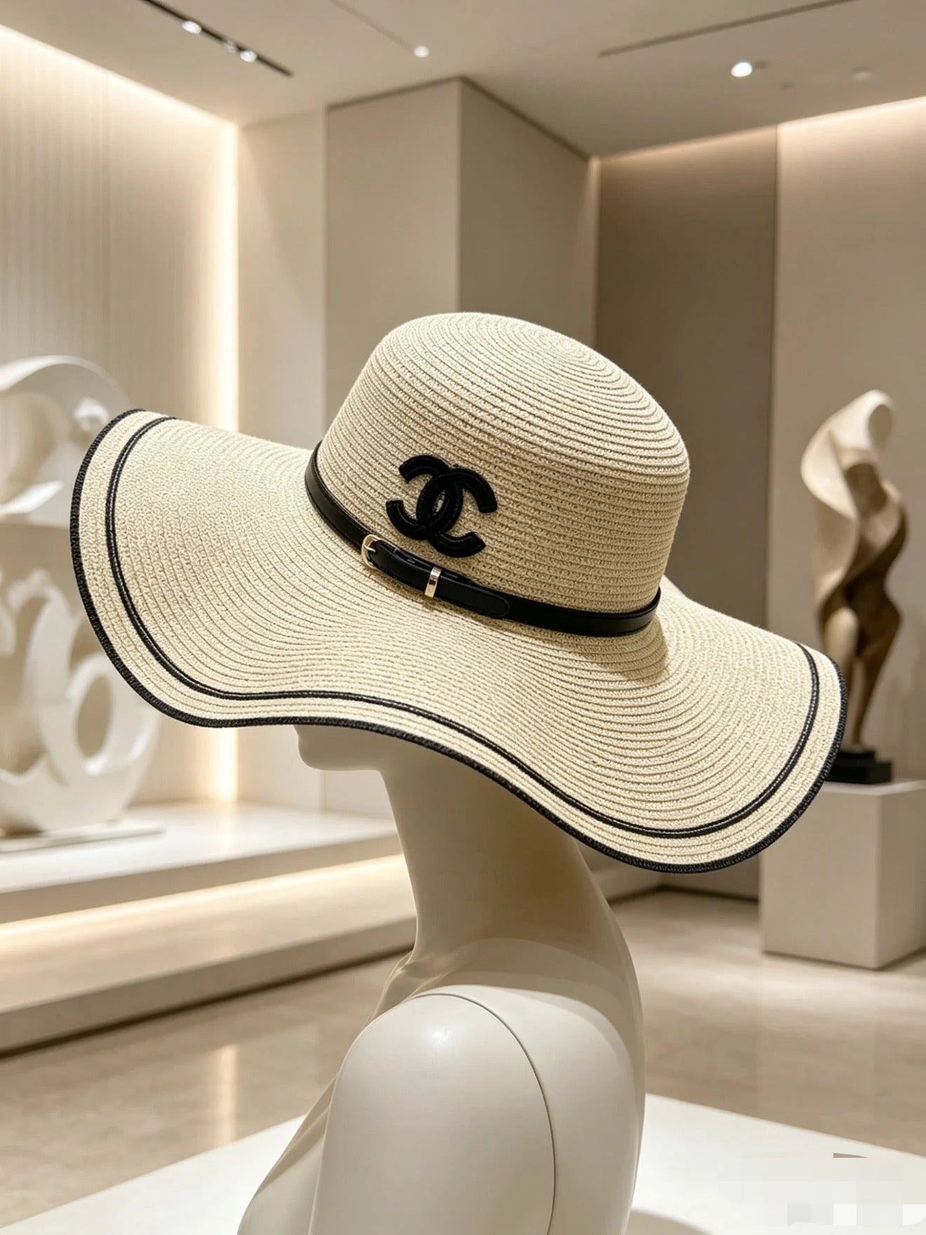 Chanel Straw Hat 380742