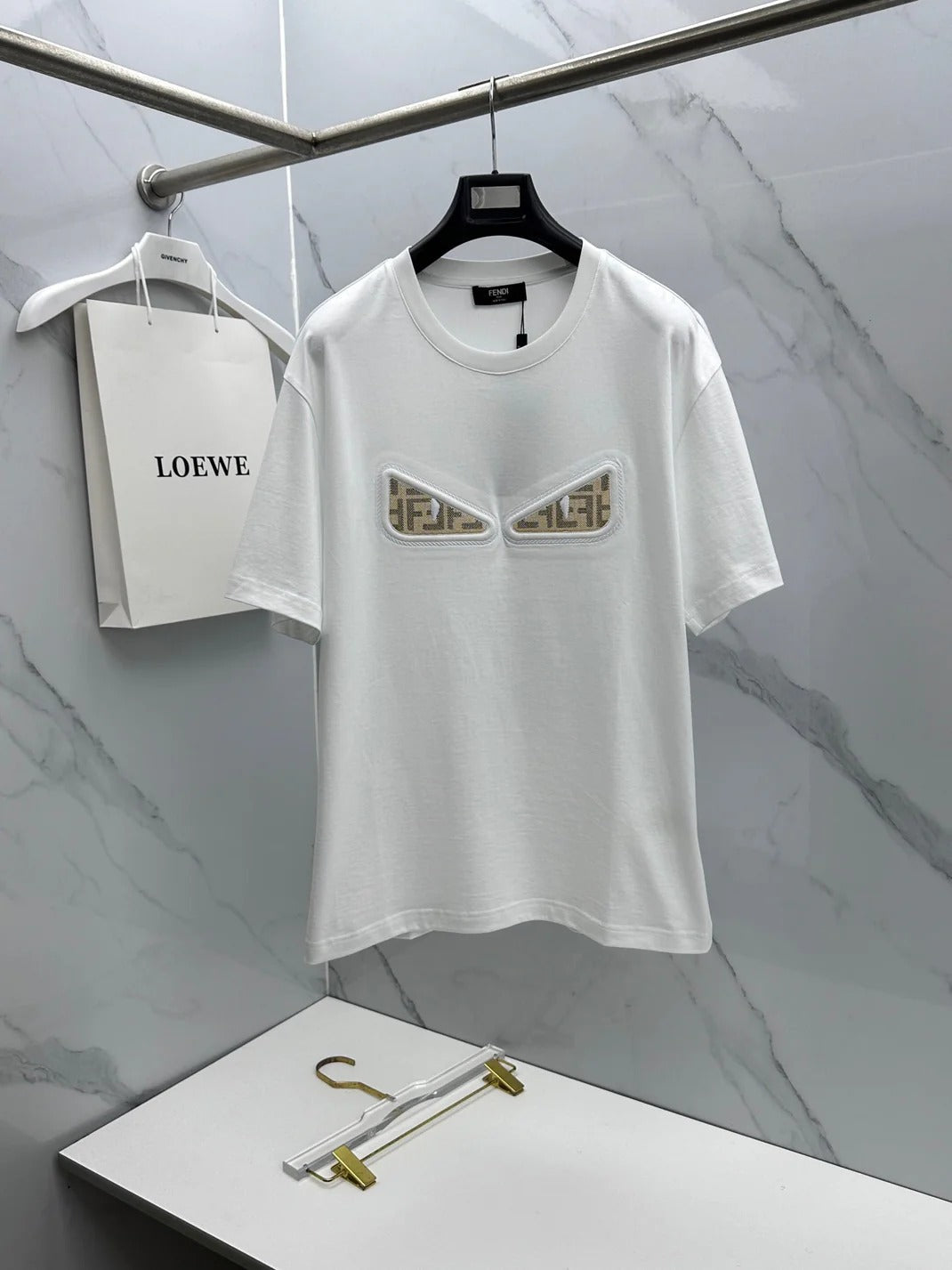 Fendi 2026 Short-Sleeve T-Shirt Cotton 738920