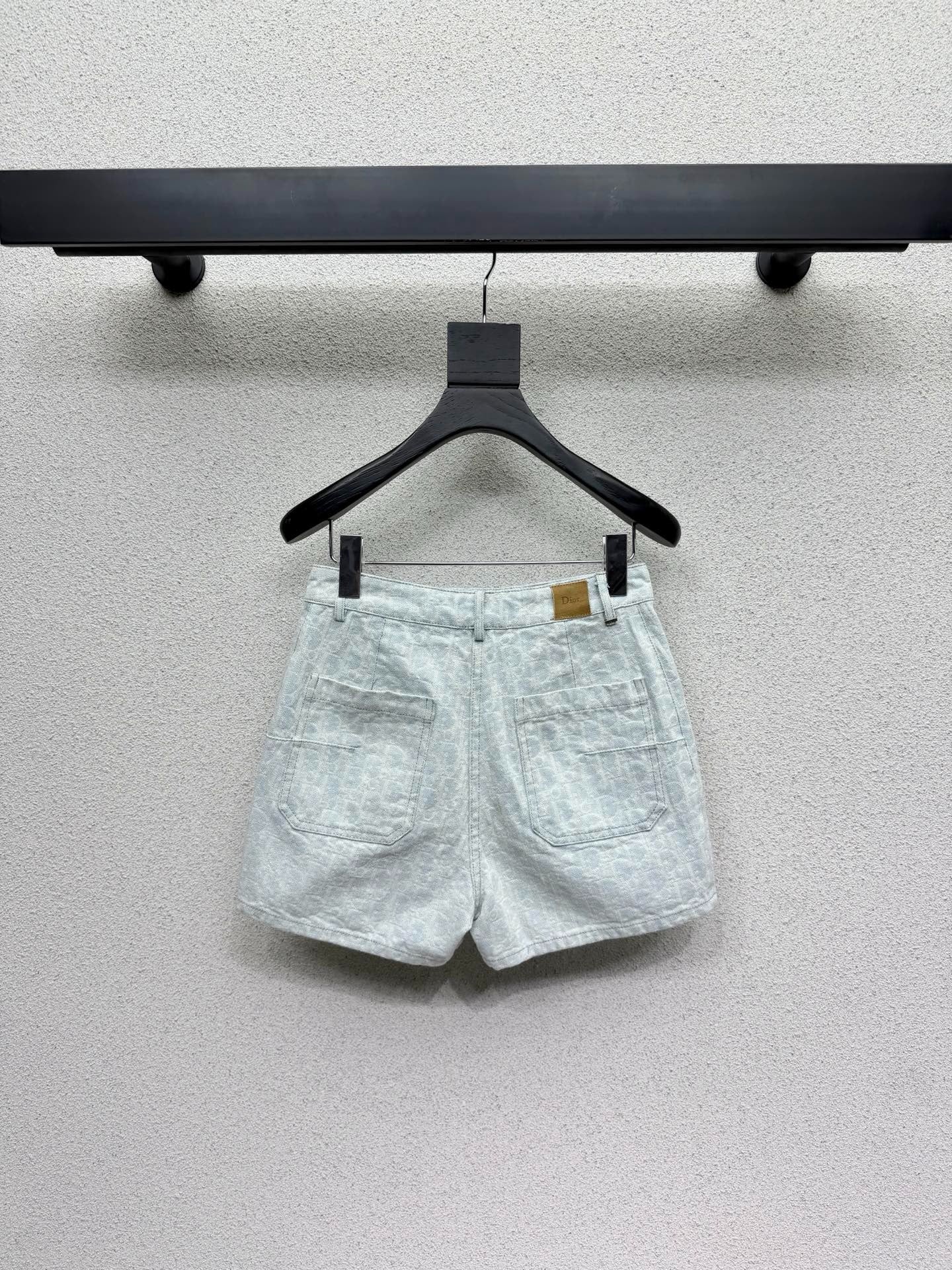 Dior 2026 Demin Jean Short Light Blue Cotton 400978