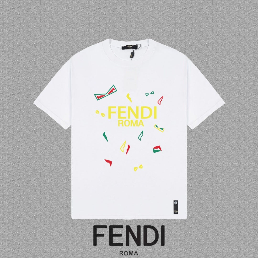 Fendi 2026 Men's Short-Sleeve T-Shirt Cotton 806105