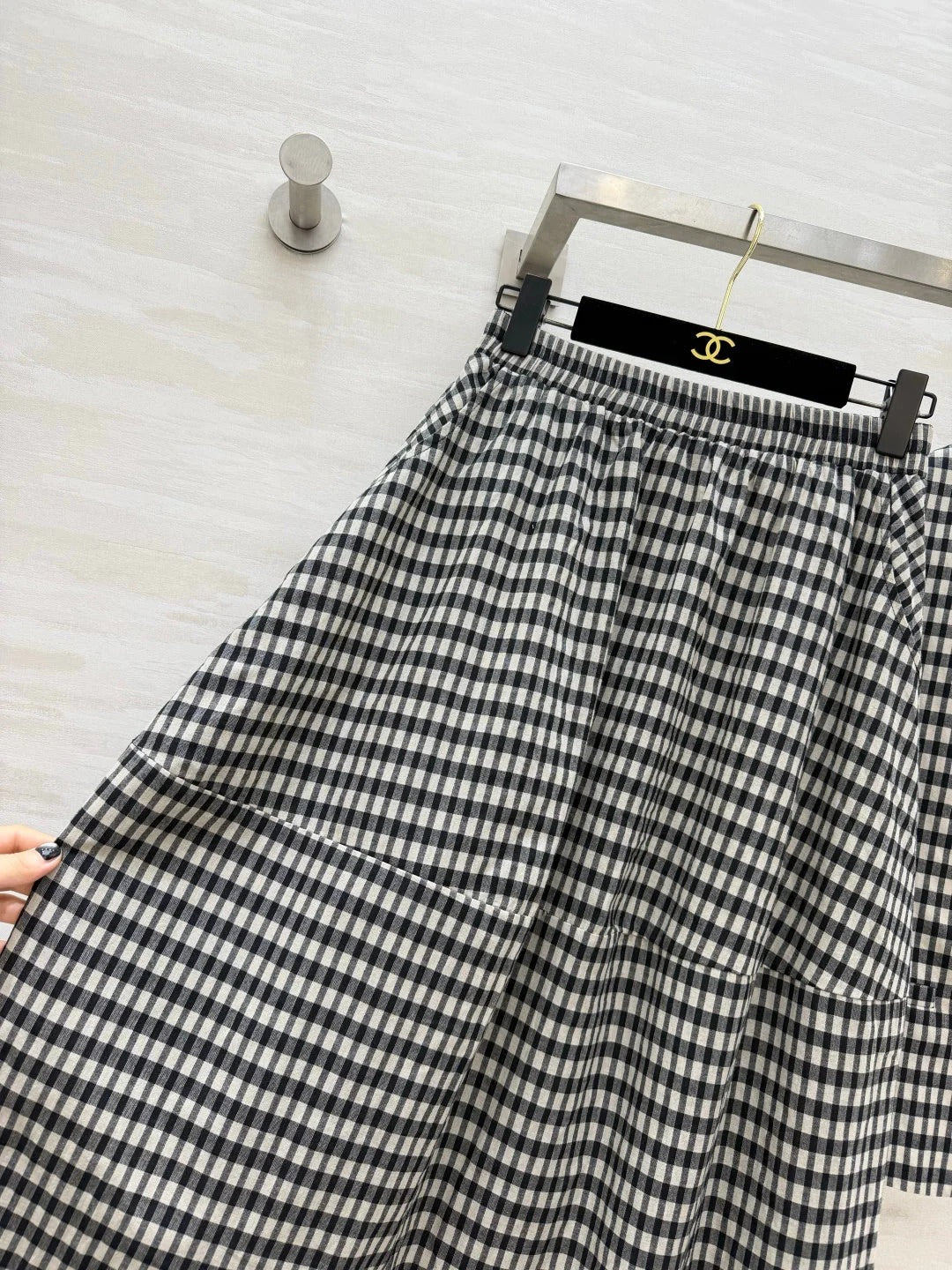 Prada 2026 Vest shirt And Midi Skirt Set Black Cotton 403394