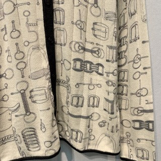 HM 26s Printed Knit Cardigan 406267