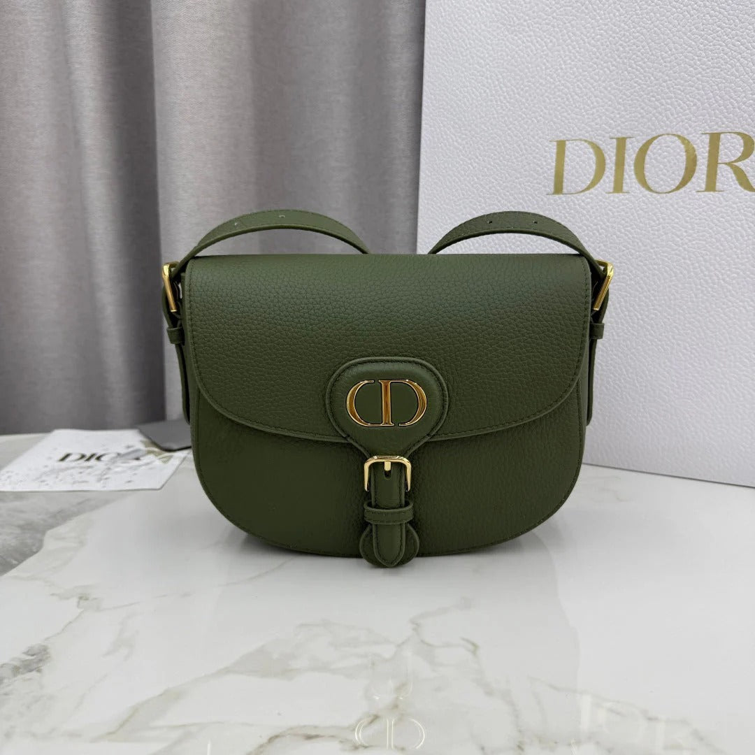 Dior 2026 Bobby Bag 22cm Multicolors Fabric and Grained Calfskin
