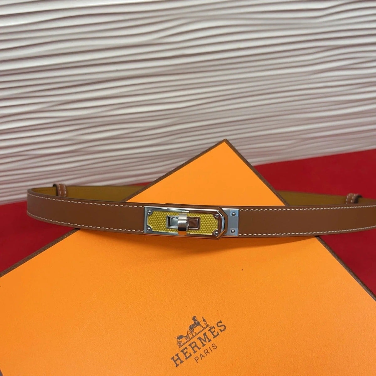 Hermes 2026 Kelly Splas'H 18 Belt Leather 211065