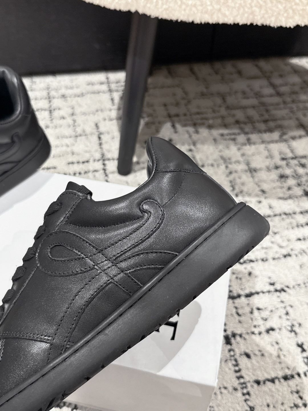 Loewe Jambo Sneaker Black Calfskin 500413