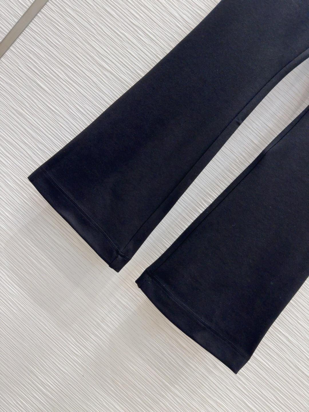 CD 25 Flared Pant Black Cotton
