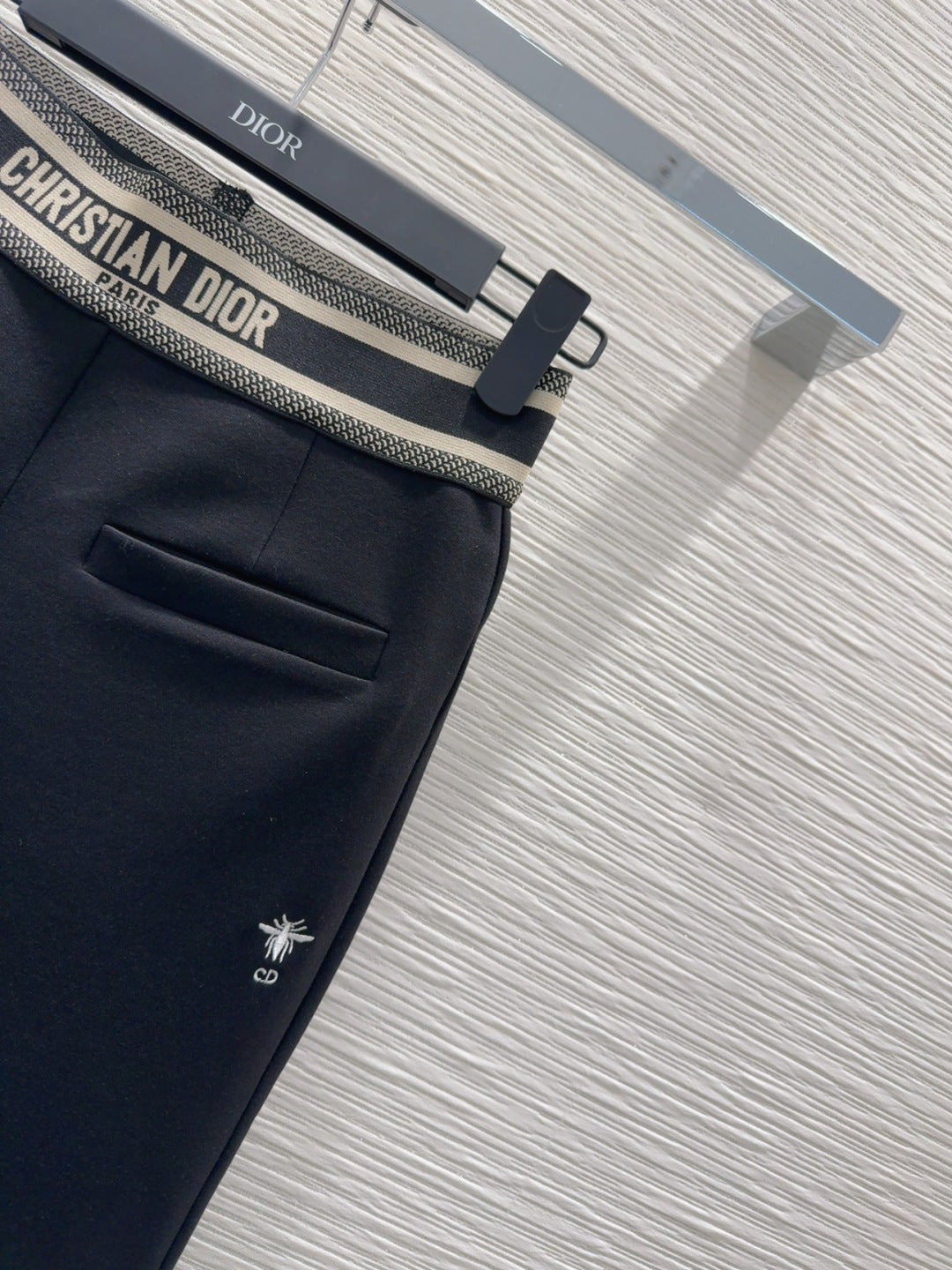 CD 25 Flared Pant Black Cotton