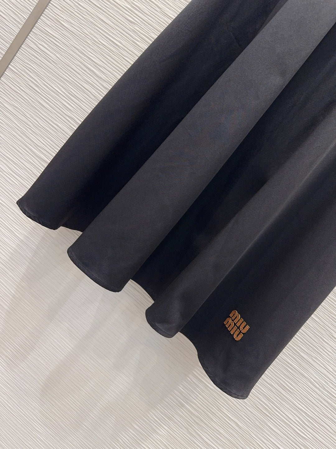 Miu SS26 Set Vest Midi Skirt Black Cotton Polyester 351262