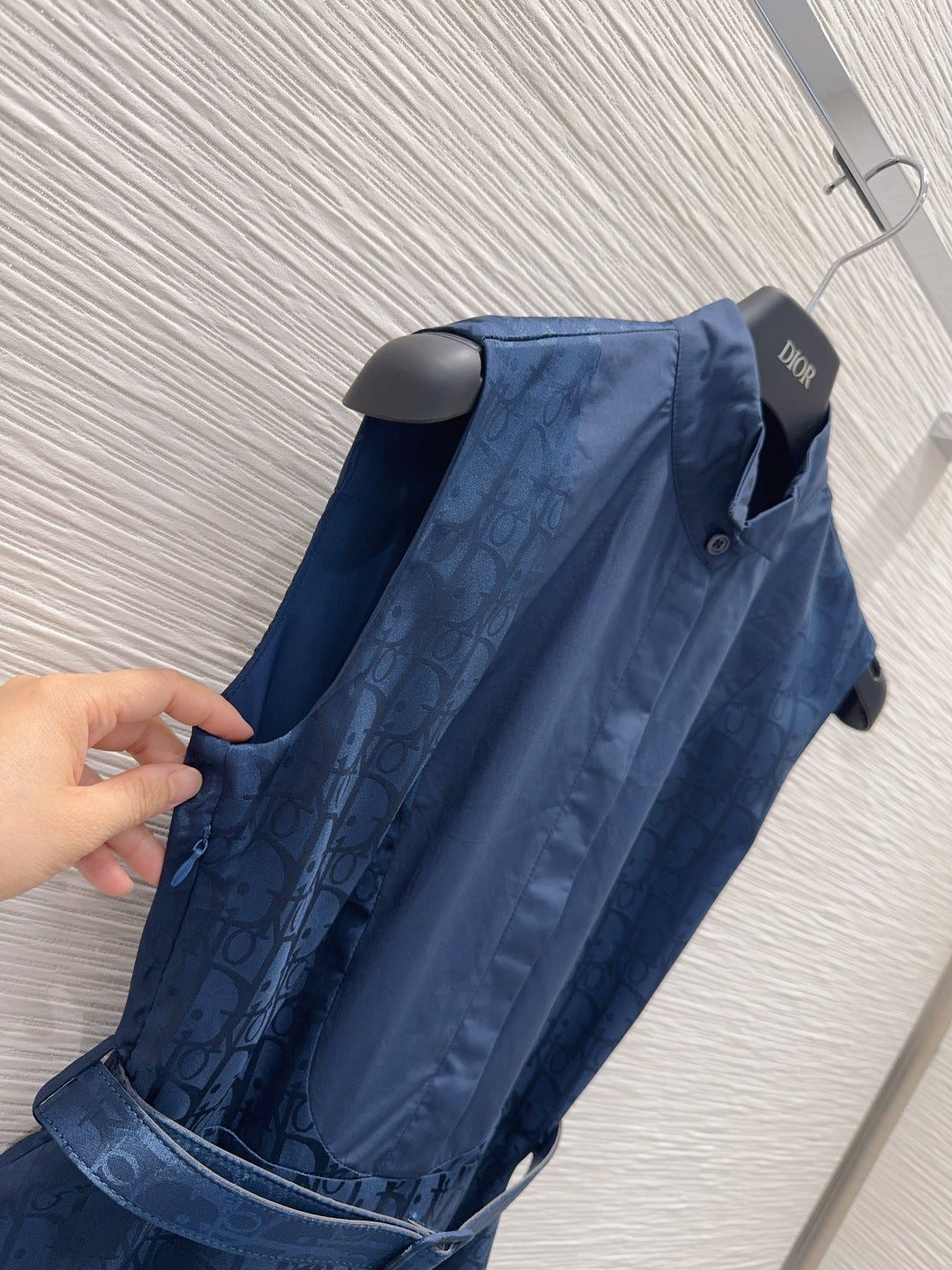 CD Vest Dress Blue Polyester 394945