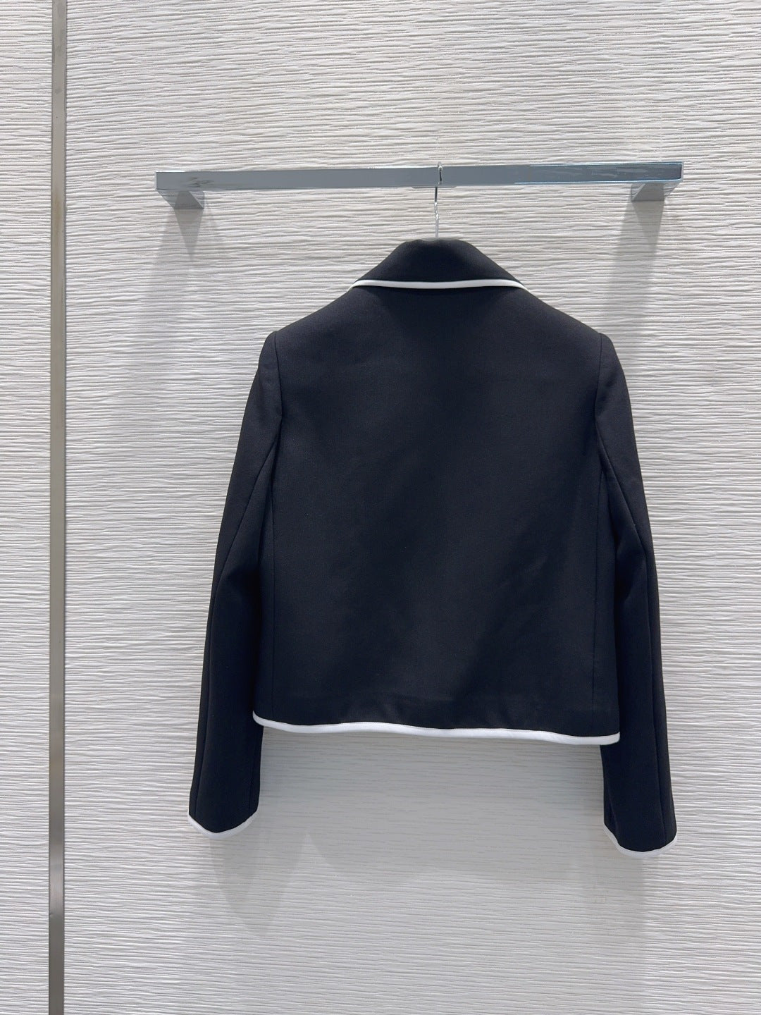 CD 26s Jacket Black White Technical Knit 414371