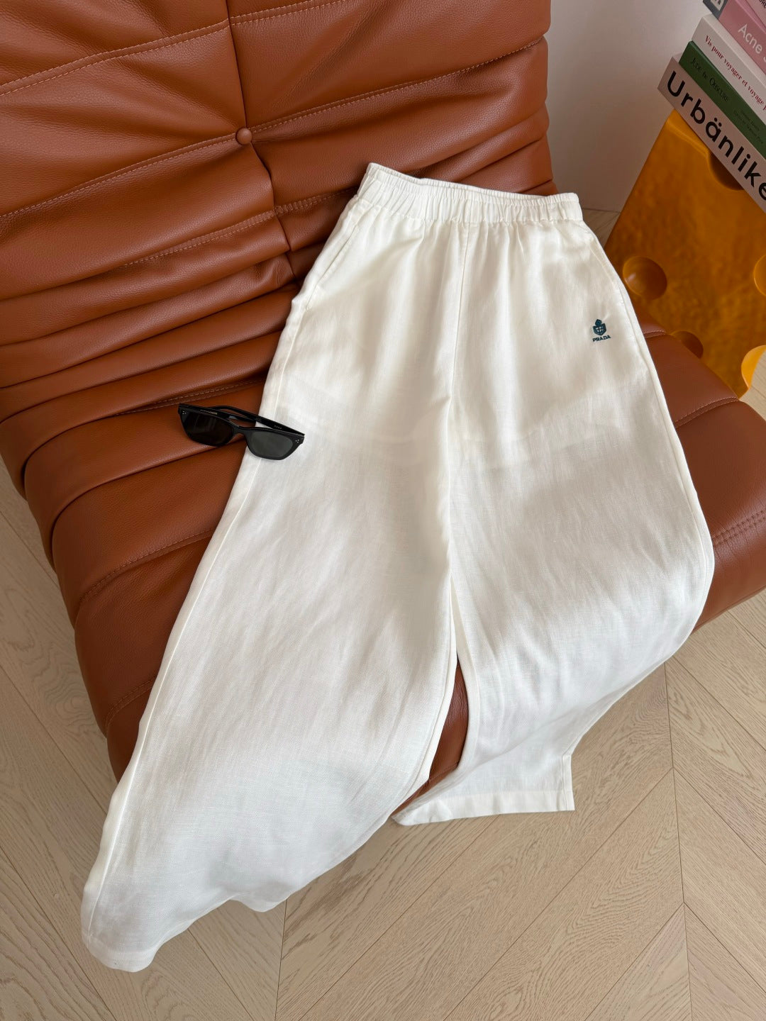 Prada 26s Breathable Pants Linen 406066