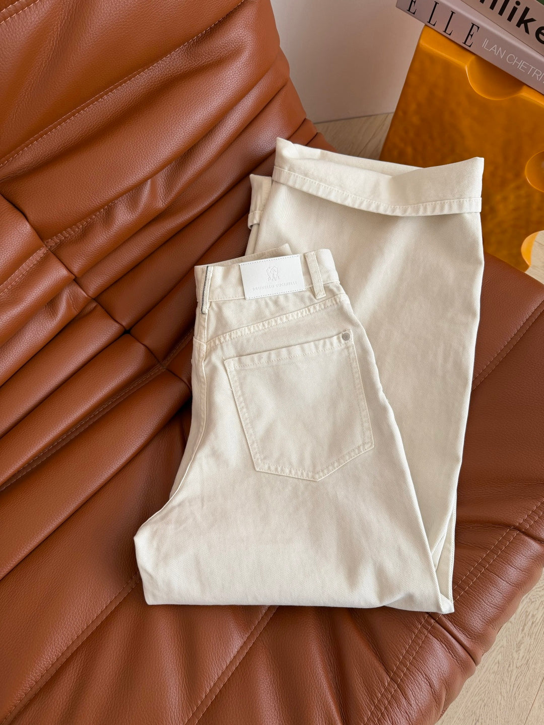 LP 26s Jeans Light Beige Cotton 396162