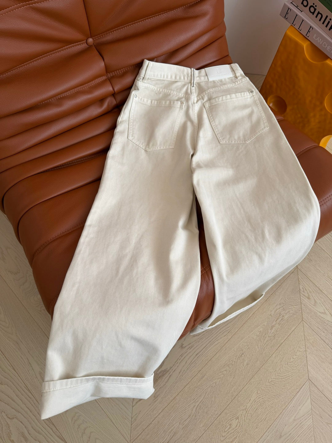 LP 26s Jeans Light Beige Cotton 396162