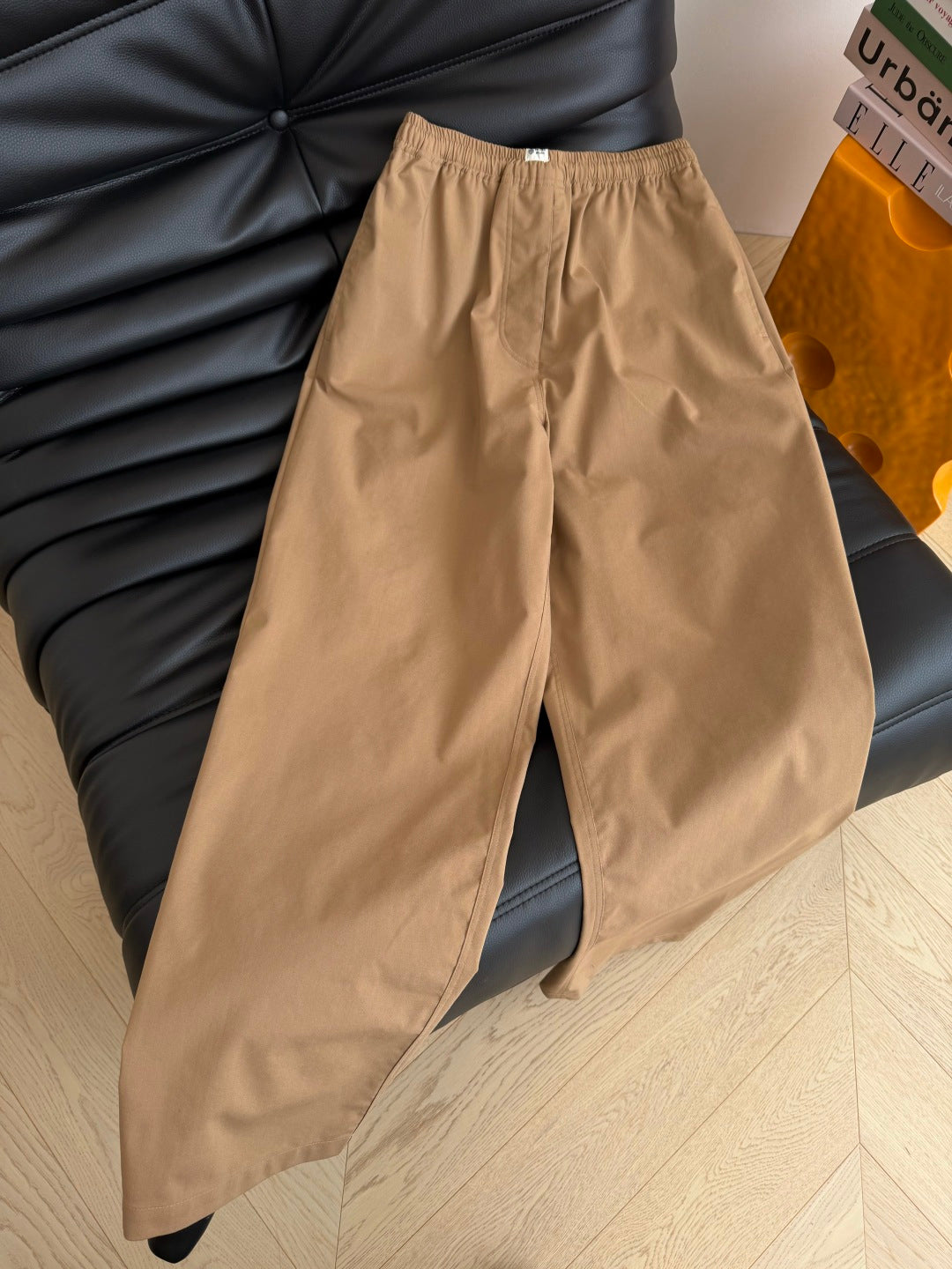 Prada 26s Casual Outfit Set Jacket + Pants Khaki Polyester 424336