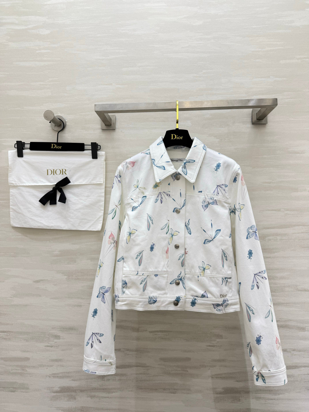 CD Kids' Jacket Ivory Cotton 390588
