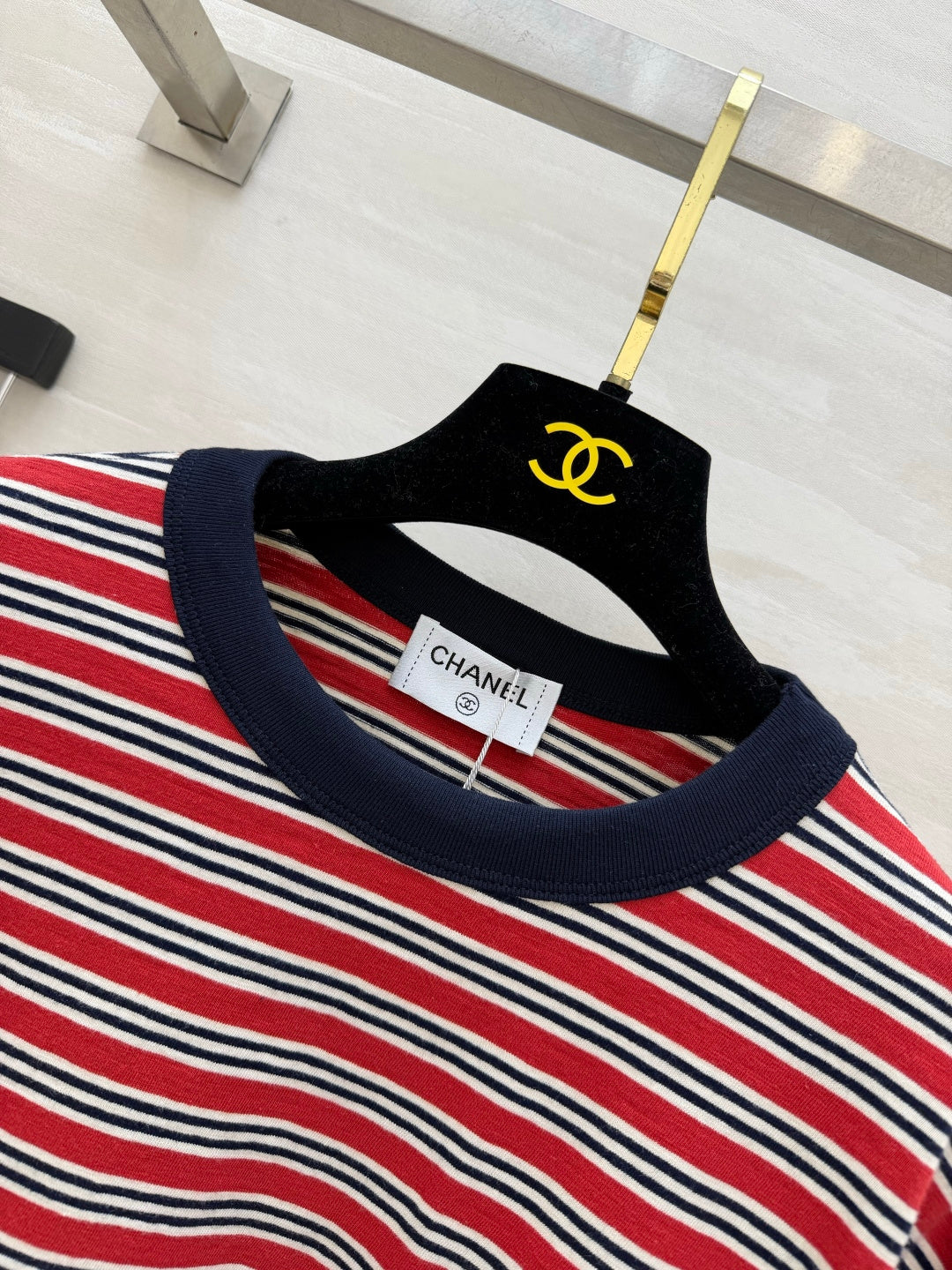 CC Cocobeach T-Shirt Black Red Cotton 394177