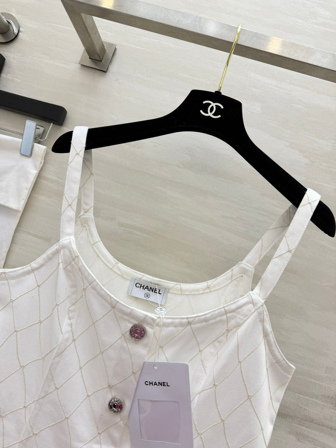 CC 26s Coco Beach Slip Dress White Cotton 397004