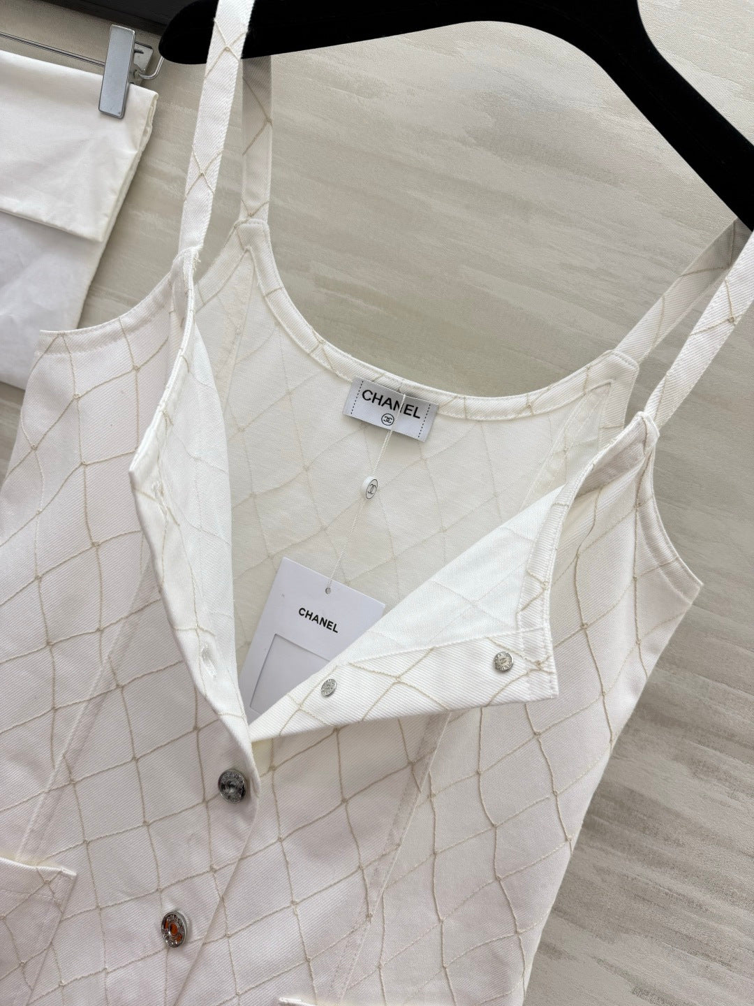 CC 26s Coco Beach Slip Dress White Cotton 397004