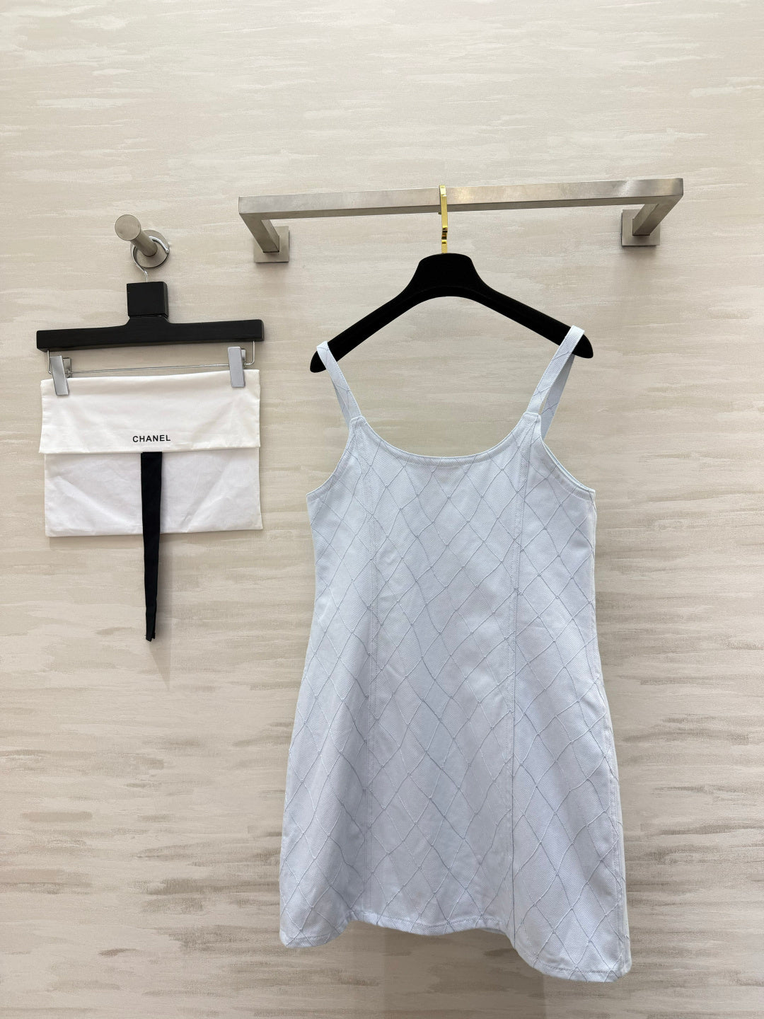 CC 26s Coco Beach Slip Dress Light Blue Cotton 397006
