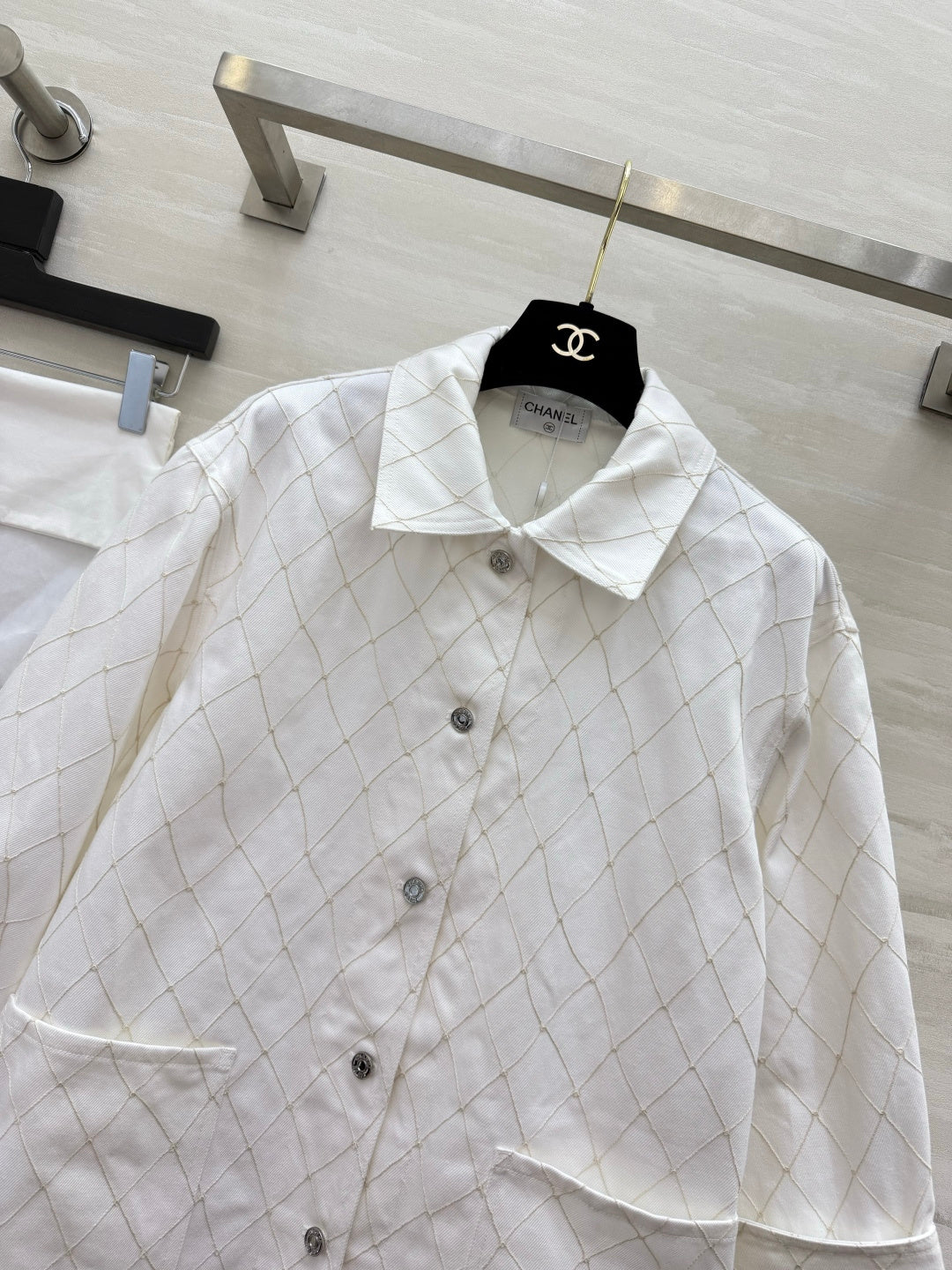 CC 26s Coco Beach Jacket White Cotton 396993