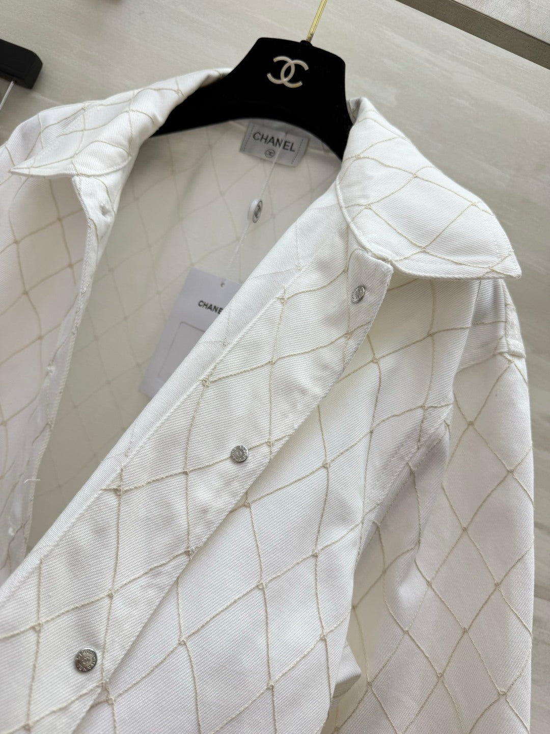 CC 26s Coco Beach Jacket White Cotton 396993
