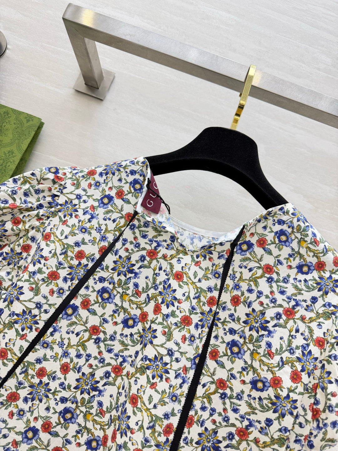 GG 26s Floral-Print Midi Dress 398885