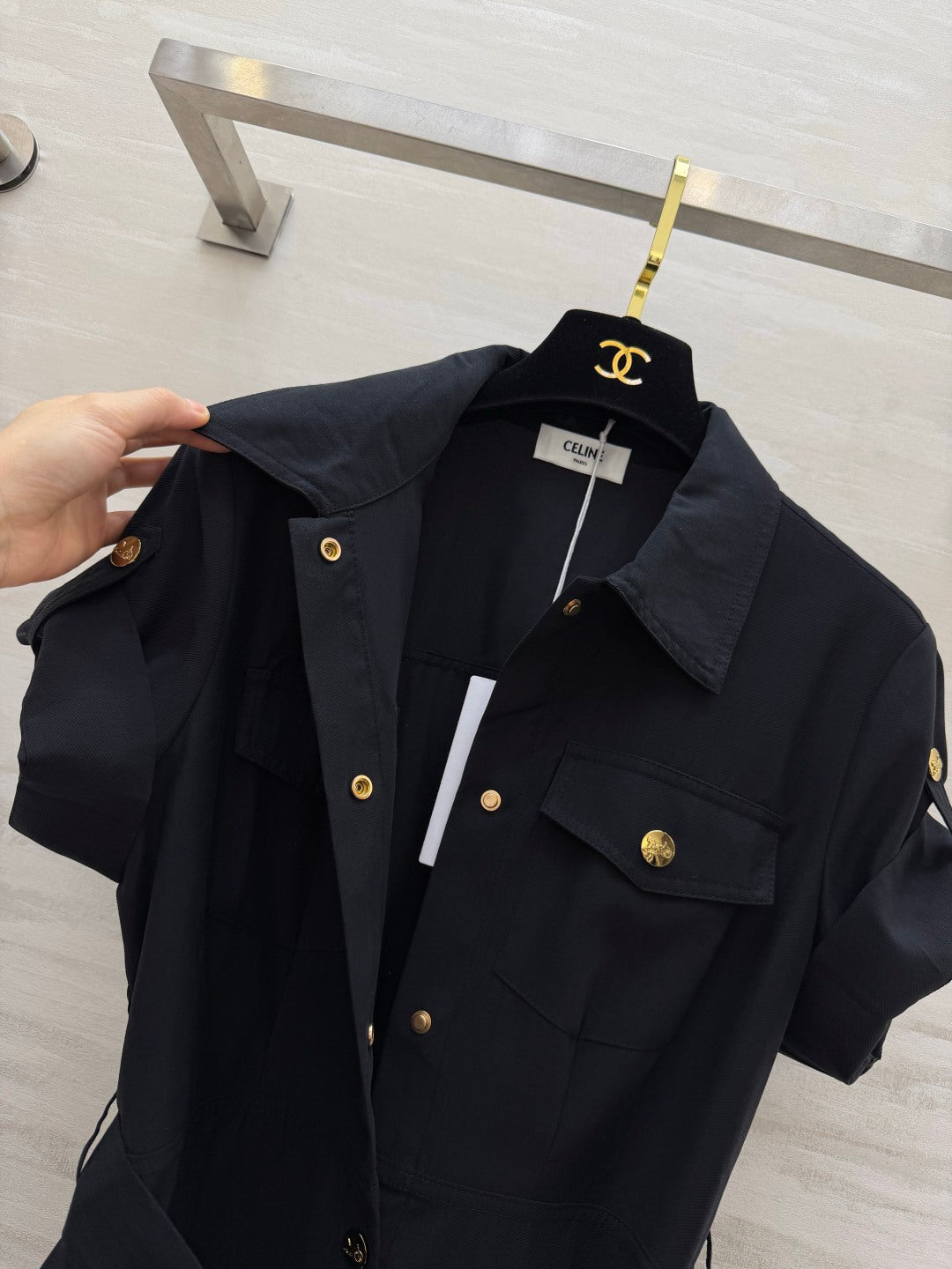 Celine 26s Shirt Dress 418