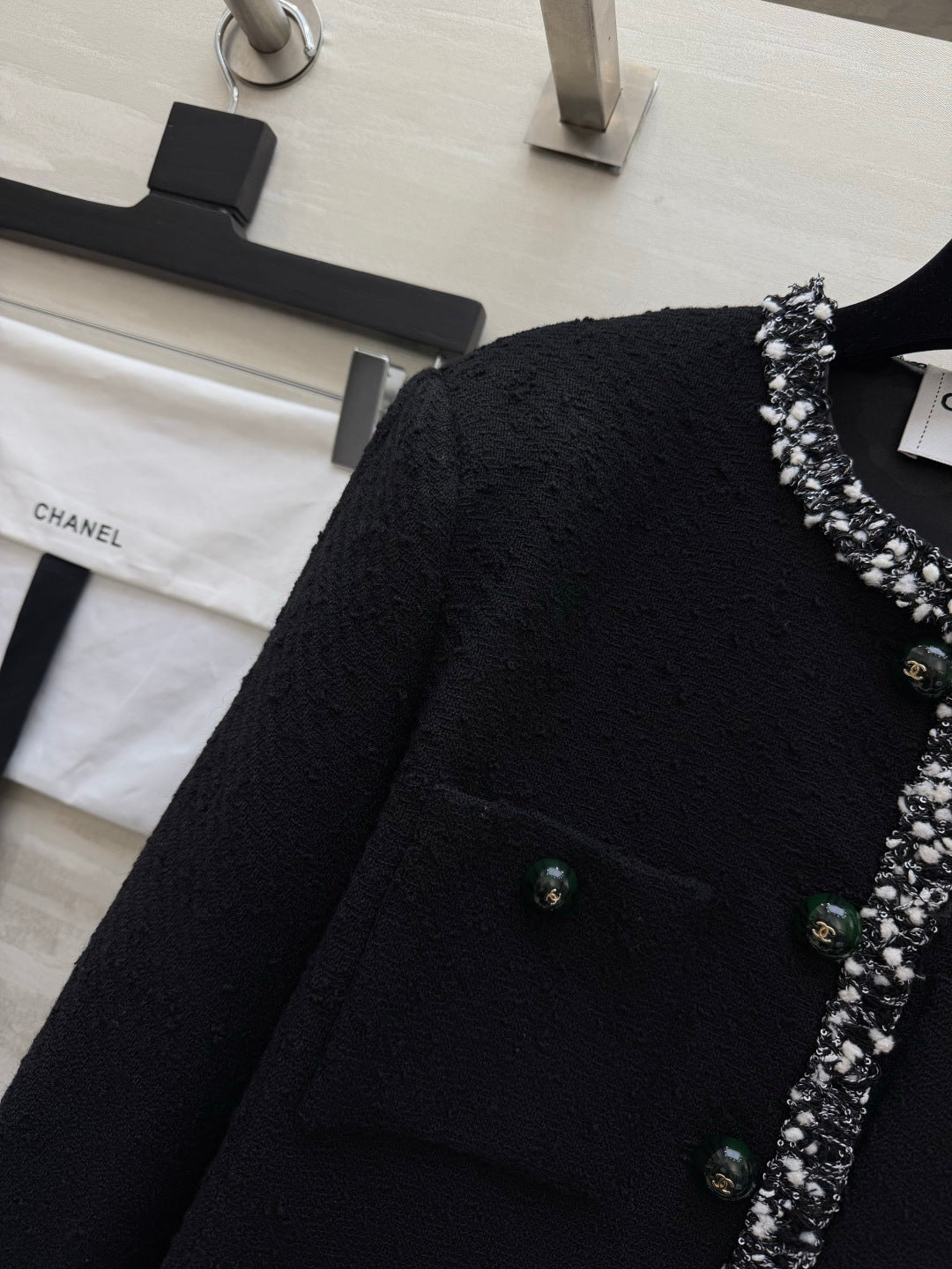 CC 26s Jacket Black Tweed 415968