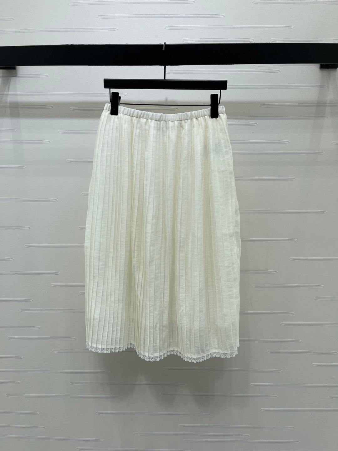 Miu Midi Skirt Cotton Nylon Silk 392682