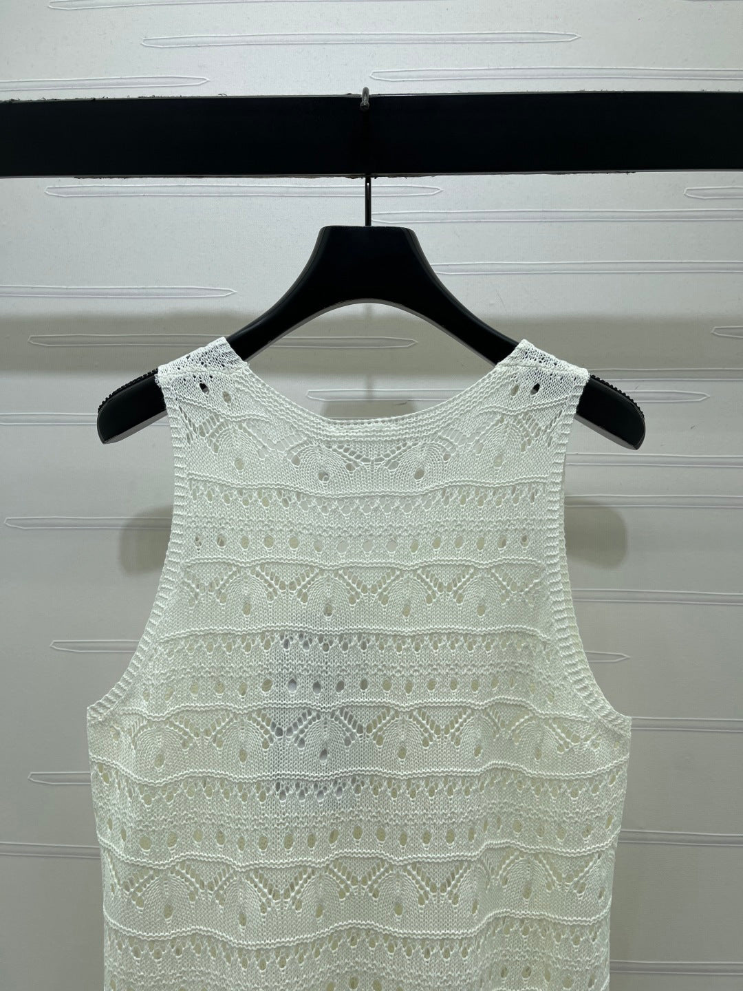 CD Knit Vest Dress Cotton 392669