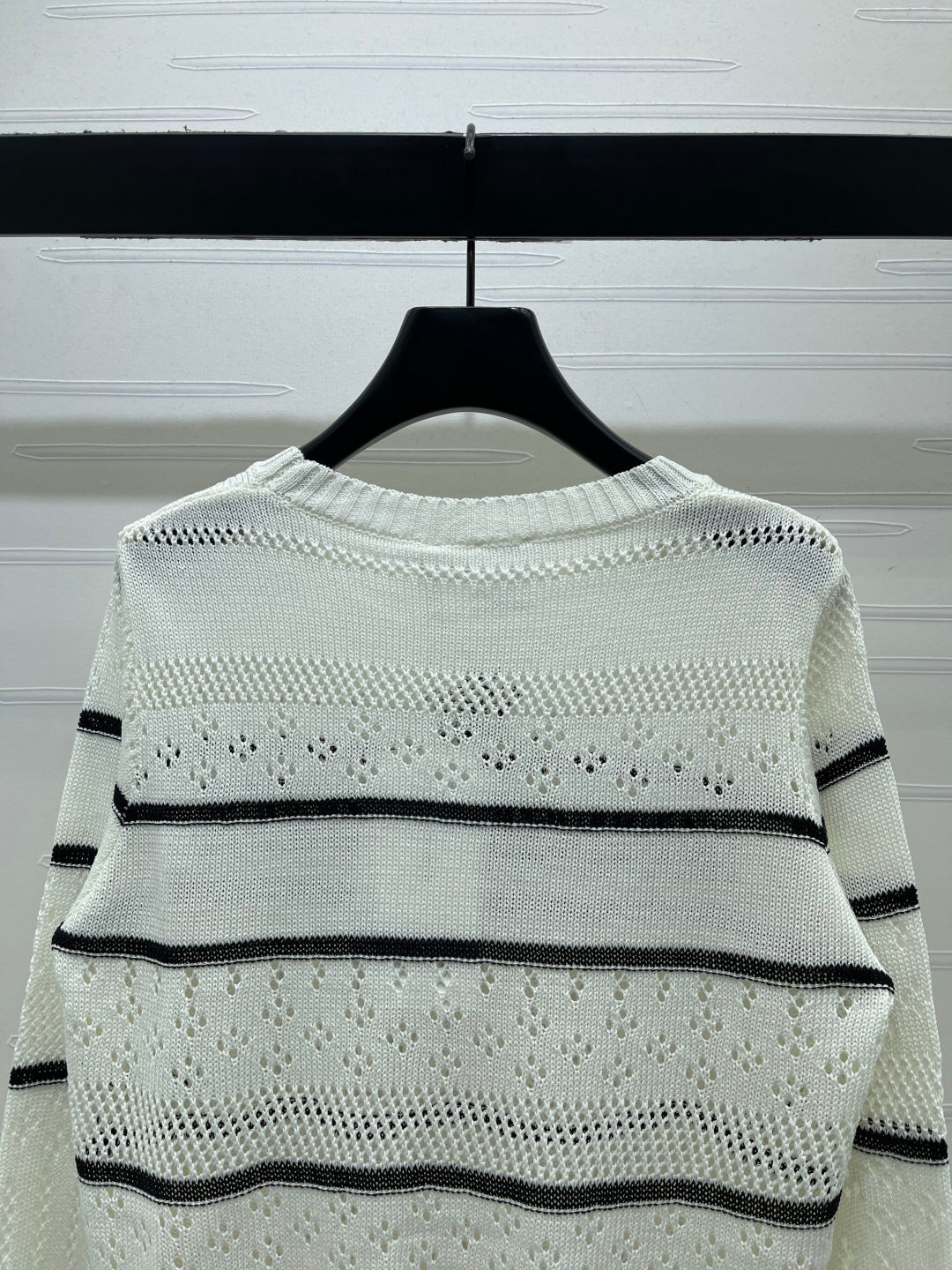 CD 26s Short-Sleeved Sweater White Wool 410778