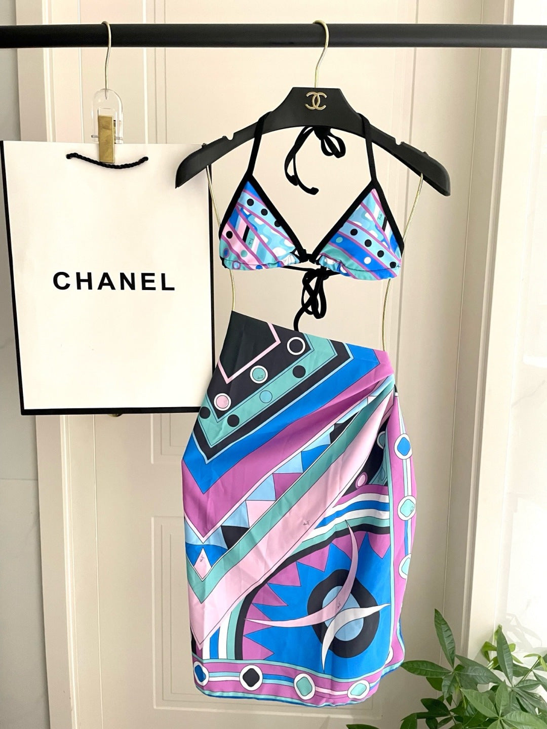 Pucci Three-Piece Bikini 339058