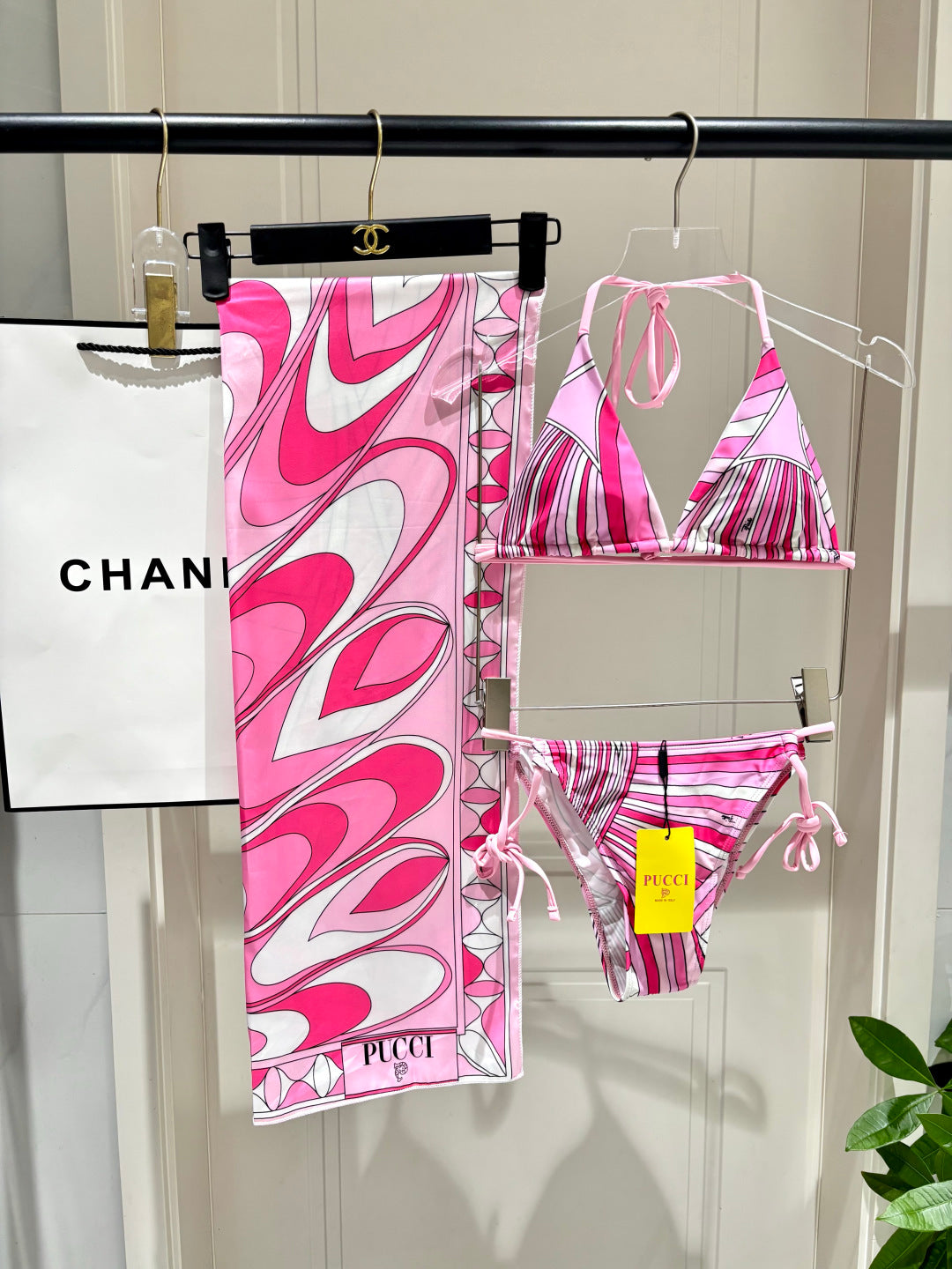 Pucci Three-Piece Bikini 339066