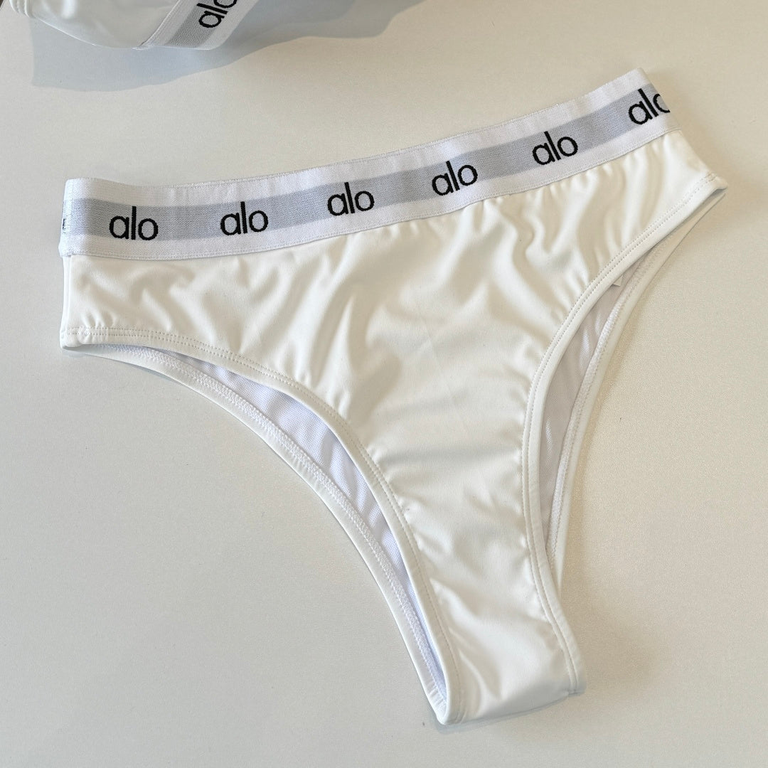 Alo 26s Two-Piece Bikini White 201810